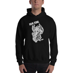 Goin Feral 2024 on Black Hoodie