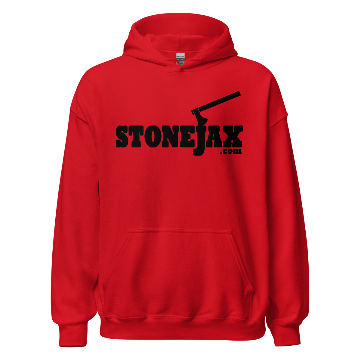 STONEJAX WASHINGTON Black Print Hoodie