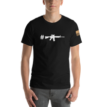 Load image into Gallery viewer, Hashtag ACOG on Black T-Shirt