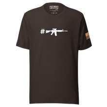 Load image into Gallery viewer, Hashtag ACOG on Brown T-Shirt