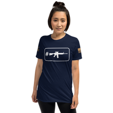 Load image into Gallery viewer, Hashtag ACOG Rectangle on Navy T-Shirt