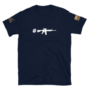 Hashtag ACOG on Navy T-Shirt