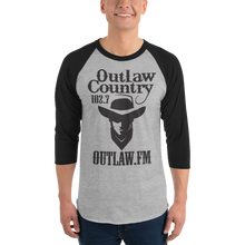 Load image into Gallery viewer, Outlaw Country Logo 3/4 Sleeve Shirt