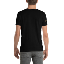 Load image into Gallery viewer, Stonejax University Target White on Black T-Shirt