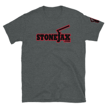 Load image into Gallery viewer, STONEJAX LOGO WITH RED HIGHLIGHT AND AX GIRL LOGO Multiple T-Shirt Colors To Choose From