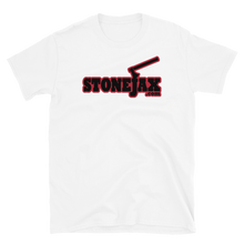 Load image into Gallery viewer, STONEJAX LOGO WITH RED HIGHLIGHT Multiple T-Shirt Colors To Choose From