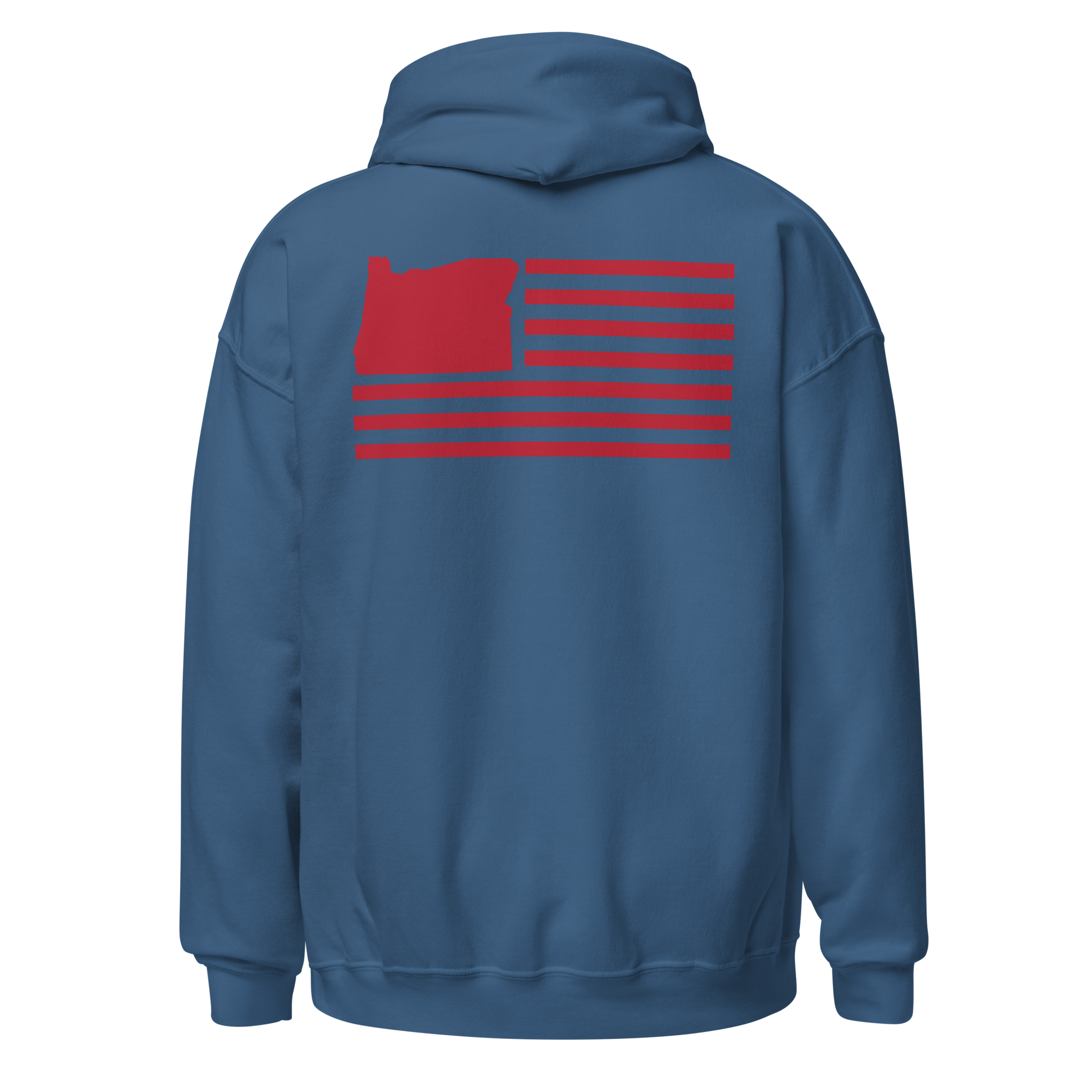 I AM PORTLAND Red Print Hoodie – STONEJAX I AM PORTLAND Red Print Hoodie – STONEJAX