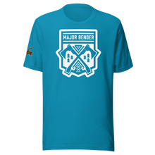 Load image into Gallery viewer, MAJOR BENDER Crest on T-Shirt
