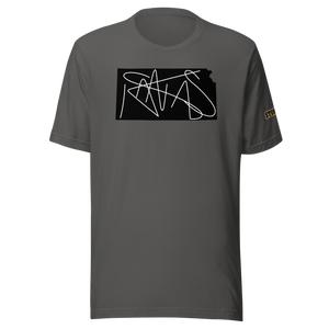 KANSAS Art With Words Unisex T-Shirt