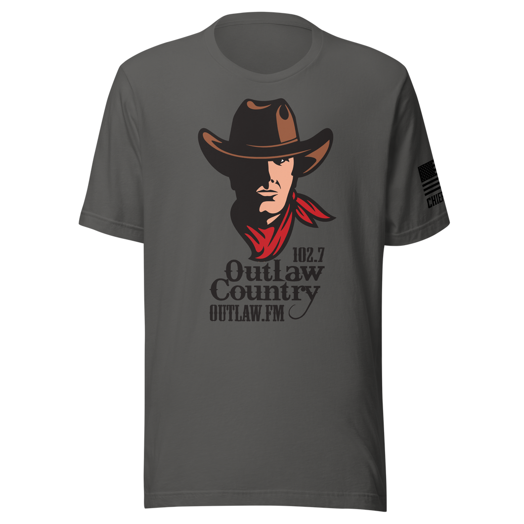 Outlaw Country CHIEF DAVE Personalized ORIGINAL LOGO T-Shirt