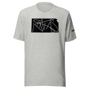 KANSAS Art With Words Unisex T-Shirt