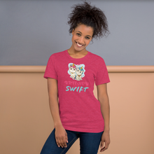Load image into Gallery viewer, BRITNEY SWIFT UNICORNS Unisex T-Shirt - Multiple HEATHER Colors To Choose From