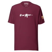 Load image into Gallery viewer, Hashtag ACOG on Maroon T-Shirt