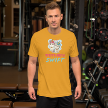 Load image into Gallery viewer, BRITNEY SWIFT UNICORNS Unisex T-Shirt - Multiple BRIGHT OR LIGHT SOLID Colors To Choose From