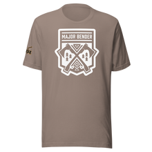 Load image into Gallery viewer, MAJOR BENDER Crest on T-Shirt