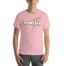 Load image into Gallery viewer, Stonejax Logo on Pink T-Shirt