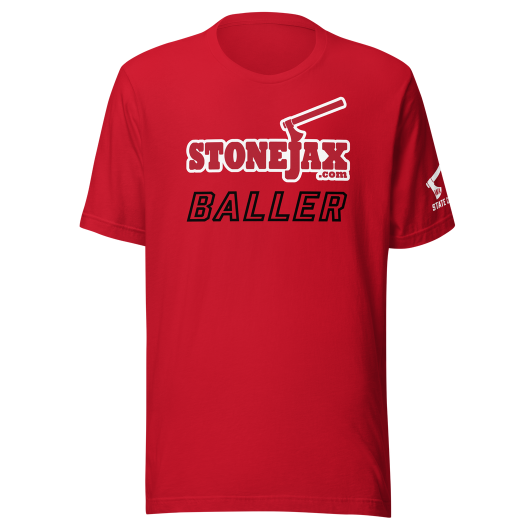 STONEJAX BALLER Third Gen STATE CHAMPION WA T-Shirt