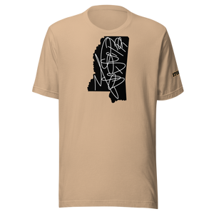 MISSISSIPPI Art With Words Unisex T-Shirt