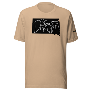 SOUTH DAKOTA Art With Words Unisex T-Shirt