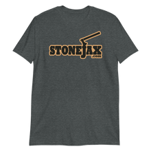 Load image into Gallery viewer, Stonejax Logo on Dark Heather T-Shirt