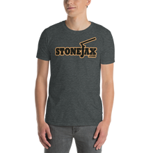 Load image into Gallery viewer, Stonejax Logo on Dark Heather T-Shirt