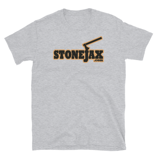 Stonejax Logo on Sport Grey T-Shirt