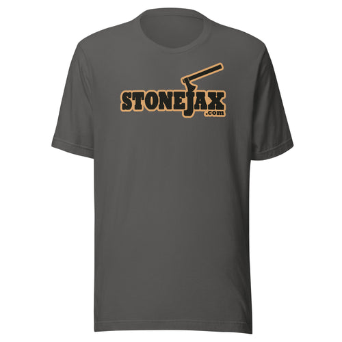 Stonejax Logo on Asphalt T-Shirt